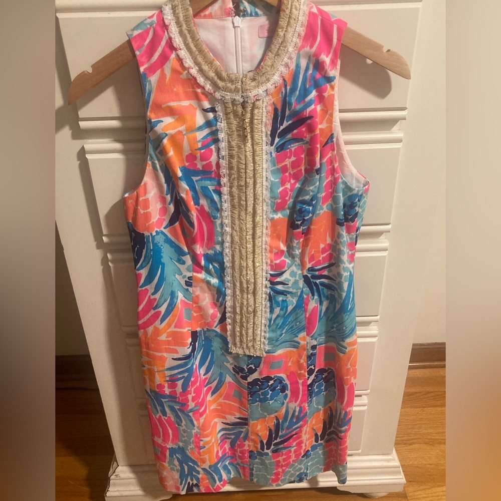 Lilly Pulitzer Pineapple Shift Dress
